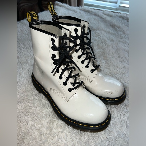White Dr Martens - Picture 2 of 12